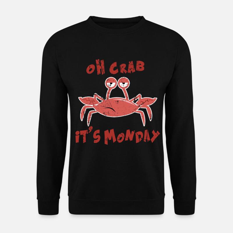 Spruch Sprüche lustig Geschenkidee - Unisex Pullover - Schwarz