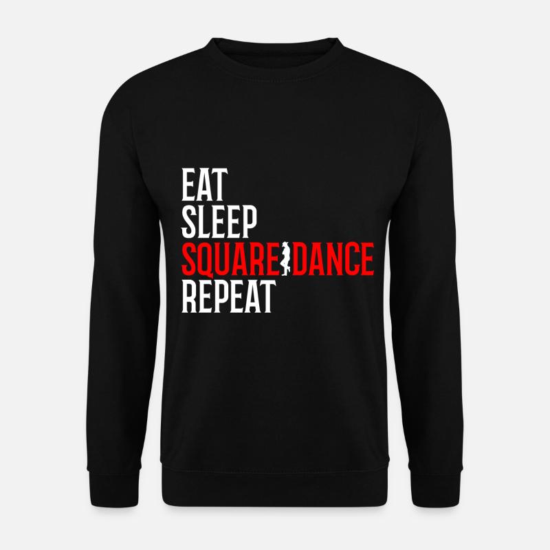 Square Dance - Unisex Pullover - Schwarz