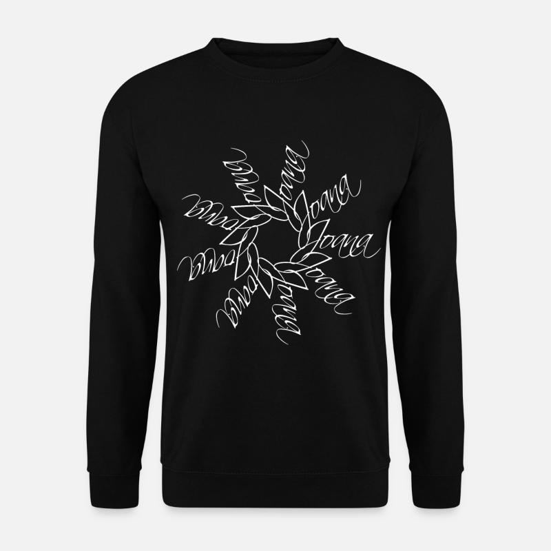 Joana Name Name Mandala - Unisex Sweatshirt - black