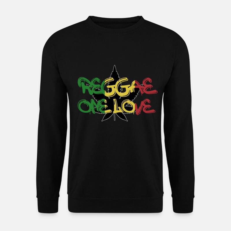 reggae - Unisex Sweatshirt - black