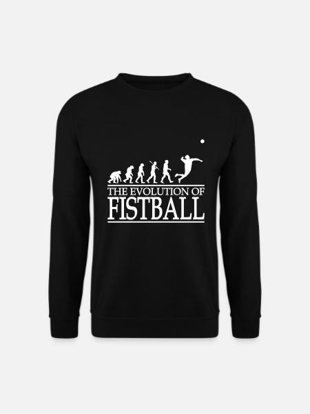Faustball Evolution Geschenk Idee Trainer Spieler - Unisex Pullover - Schwarz