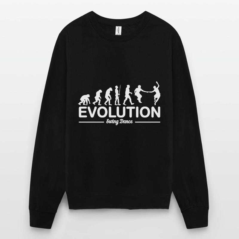 Swing danse danse évolution cadeau couples danseurs Sweat-shirt Unisexe