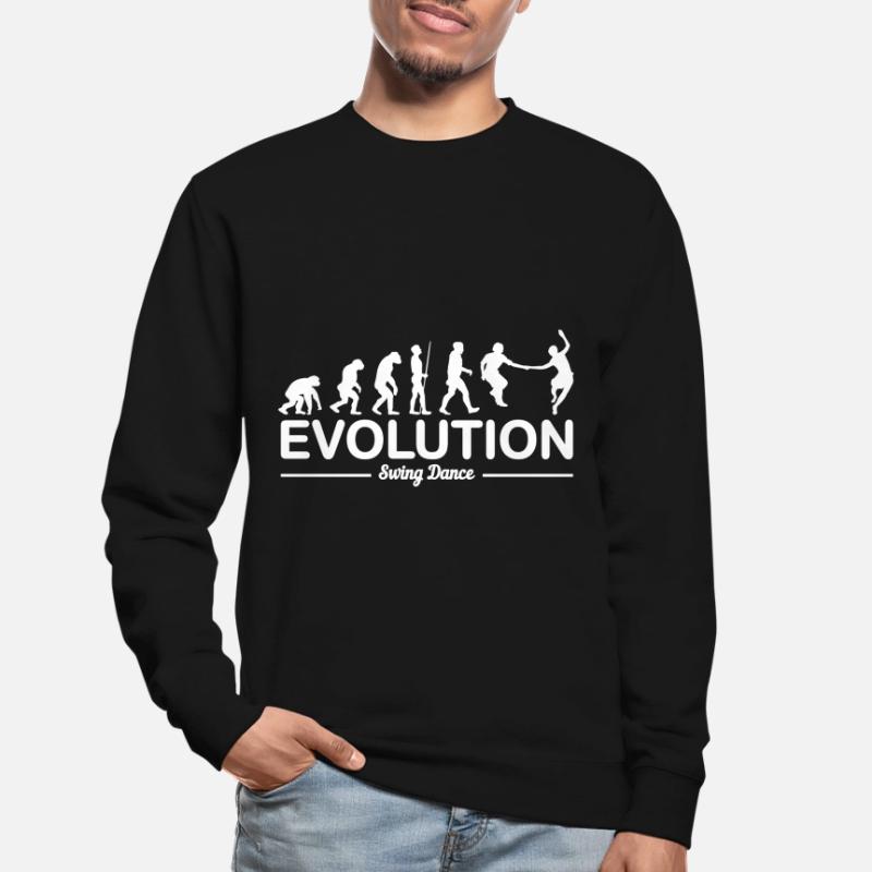 Swing danse danse évolution cadeau couples danseurs Sweat-shirt Unisexe