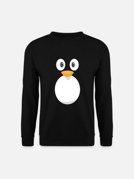 Pinguin Kostüm Süßes Tierkostüm für Kinder - Unisex Pullover - Schwarz