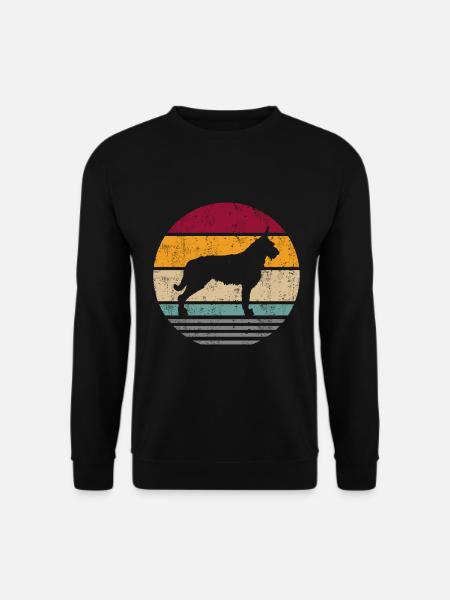 Berger Picard Vintage Retro Grunge Silhouette - Unisex Pullover - Schwarz