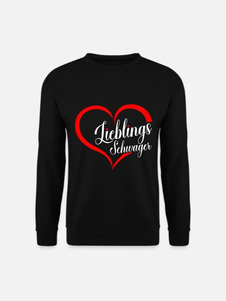 Lieblings Schwager Geschenkidee für Geburtstag - Unisex Pullover - Schwarz