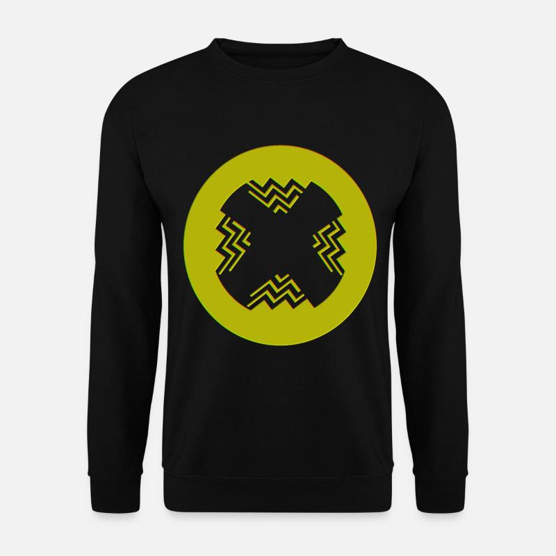 Circular Inner Style - Unisex Sweatshirt - black