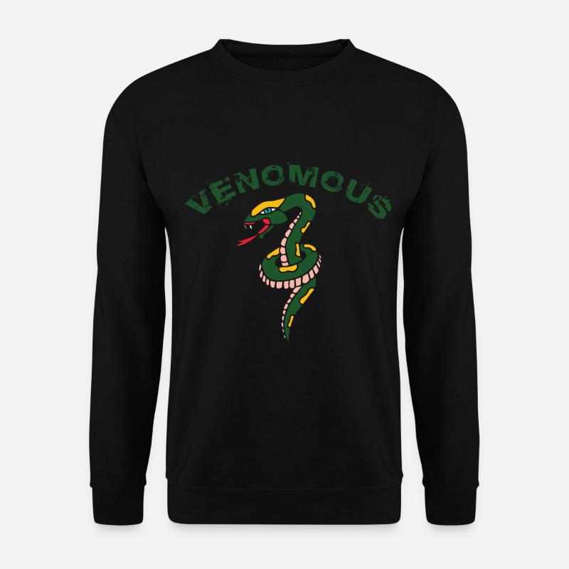 Snake - Unisex Sweatshirt - black