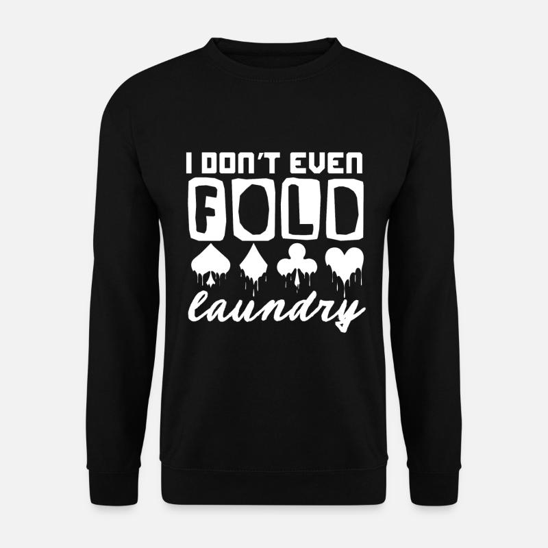 Poker - Unisex Pullover - Schwarz