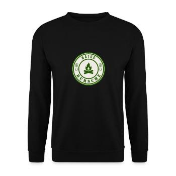 Nature boy - Unisex Sweatshirt - black - Front - Alina (178cm) & Michal (187cm)