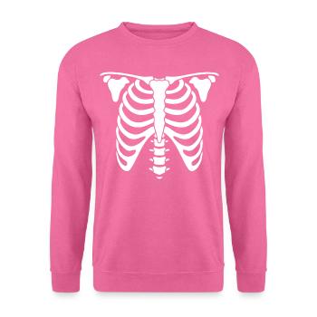 Halloween Skeleton - Unisex Sweatshirt - pink - Front