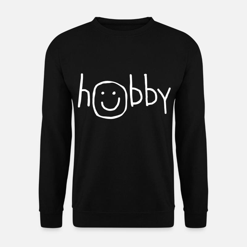 Hobby Smile Freizei Activité - Sweat-shirt Unisexe - noir