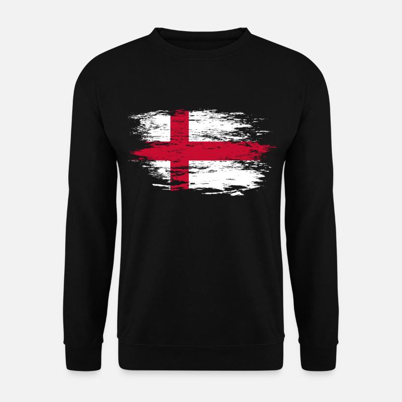 Drapeau anglais utilisé - Sweat-shirt Unisexe - noir