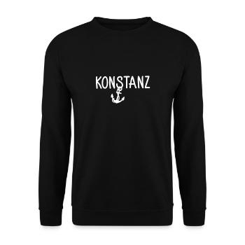 Konstanz - Unisex Pullover - Schwarz - Vorne - Alina (178cm) & Michal (187cm)