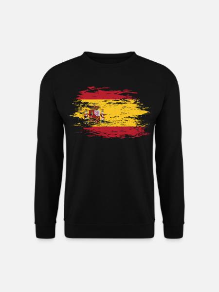Espagne utilisé - Sweat-shirt Unisexe - noir