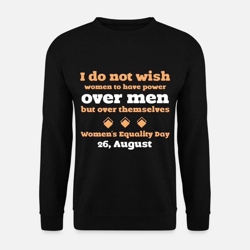 Women's Equality Day - Unisex Sweatshirt - black