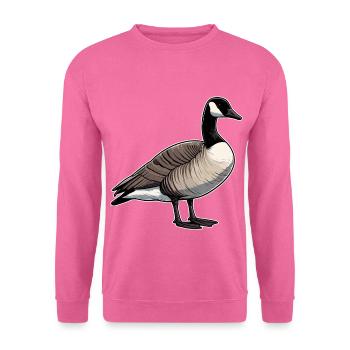 Kanadische Gans Bild - Unisex Pullover - Pink - Vorne