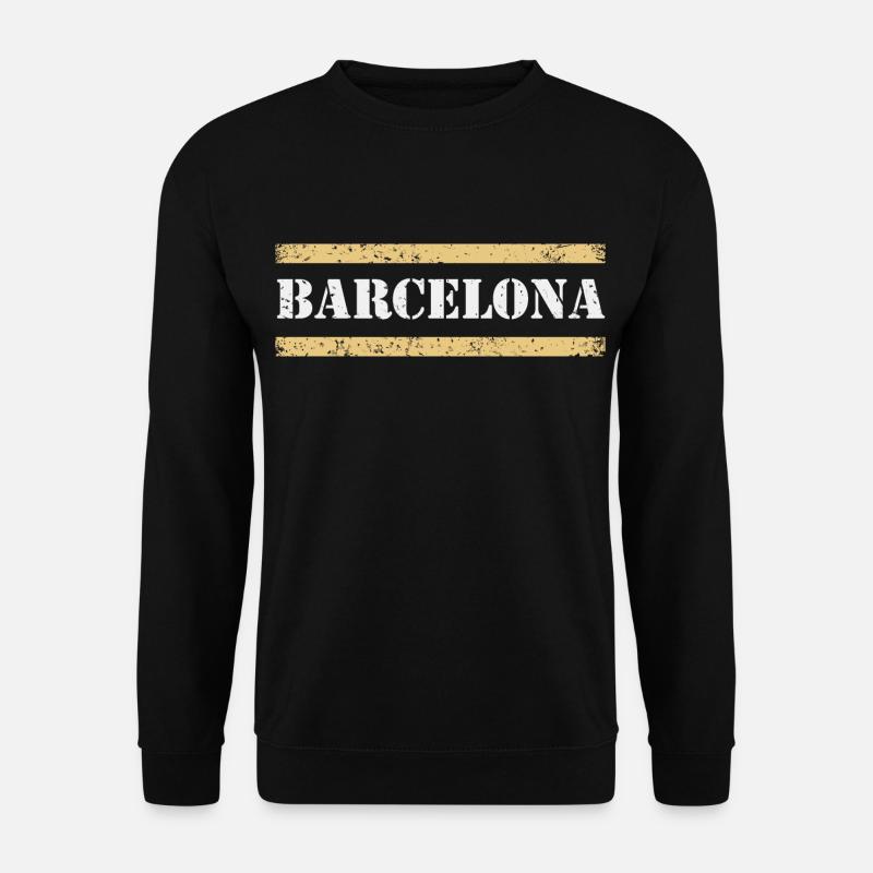 Barcelona - Unisex Pullover - Schwarz