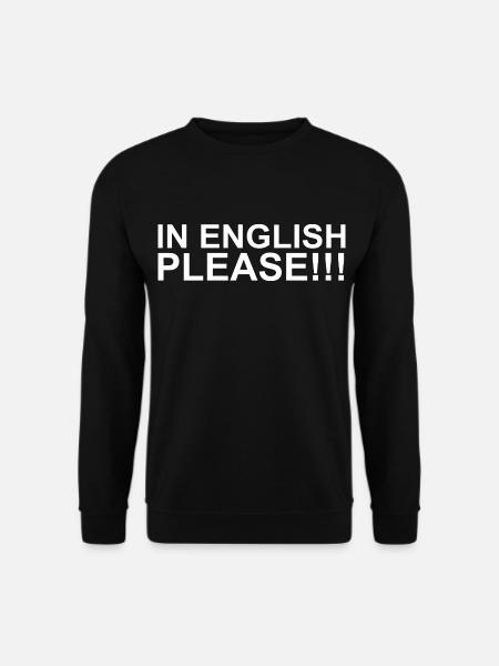 Englisch Lehrer - Unisex Pullover - Schwarz