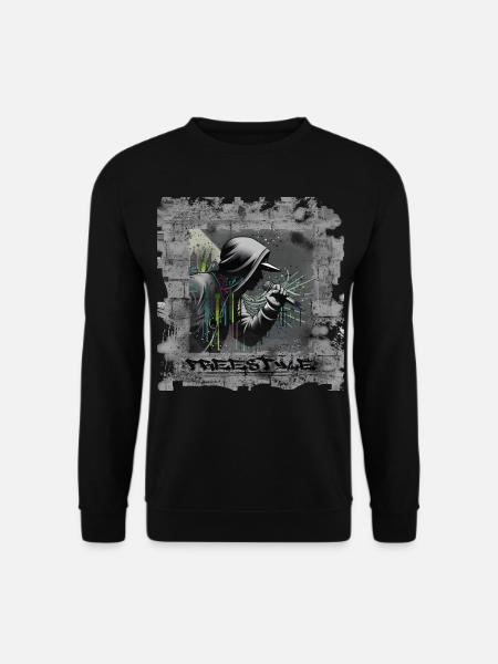 Freestyle - Unisex Sweatshirt - black