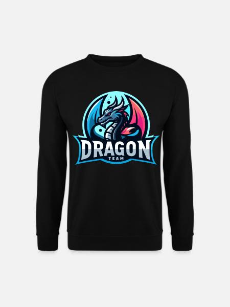 Dragon Team - Unisex Sweatshirt - black