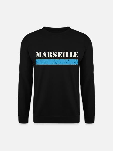 Marseille Millésime - Sweat-shirt Unisexe - noir