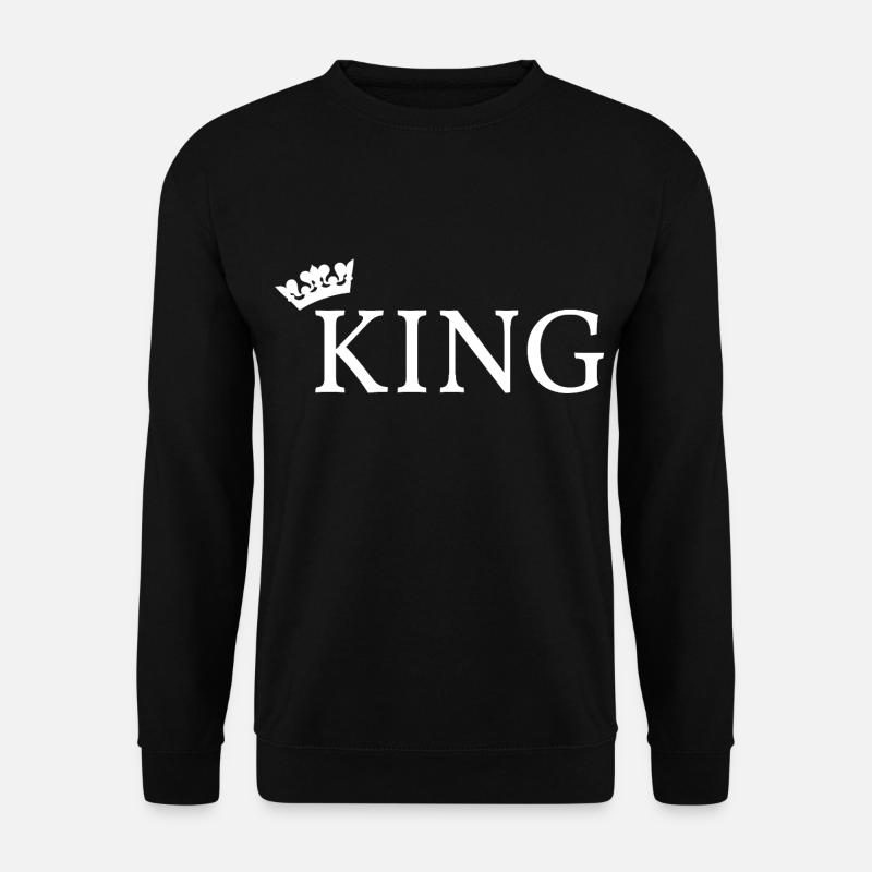König - Unisex Pullover - Schwarz