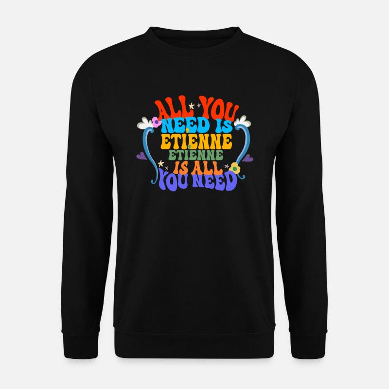 Etienne - Unisex Sweatshirt - black