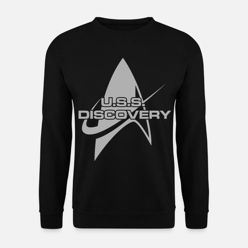 Star Trek Discovery Delta l'Emblème - Sweat-shirt Unisexe - noir
