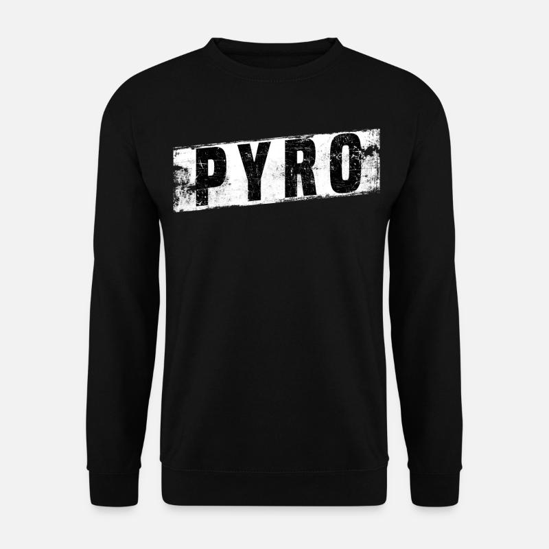 pyro logo - Unisex Sweatshirt - black