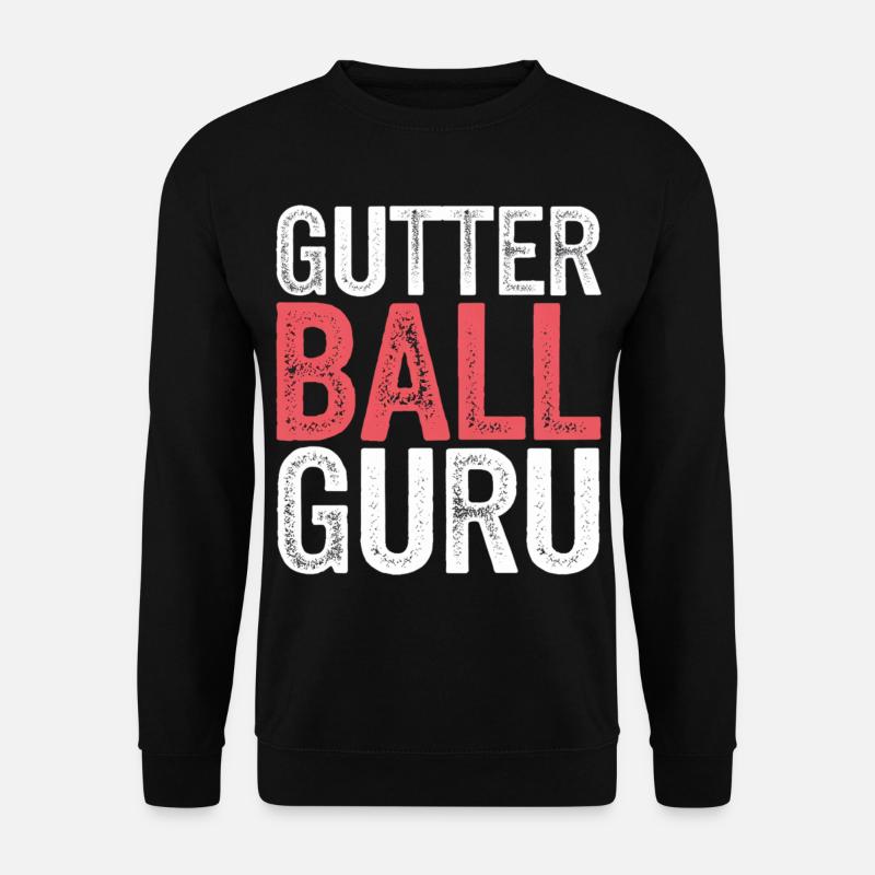 Gutter Ball Guru 9 - Unisex Pullover - Schwarz