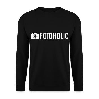 Fotoholic - Sweat-shirt Unisexe - noir - Devant - Alina (178cm) & Michal (187cm)
