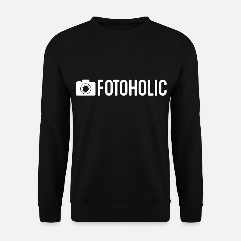 Fotoholic - Unisex Pullover - Schwarz