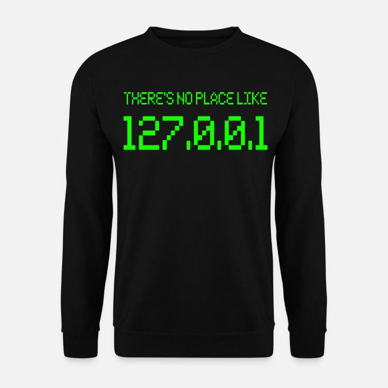 Computer IP network technology - Unisex Sweatshirt - black