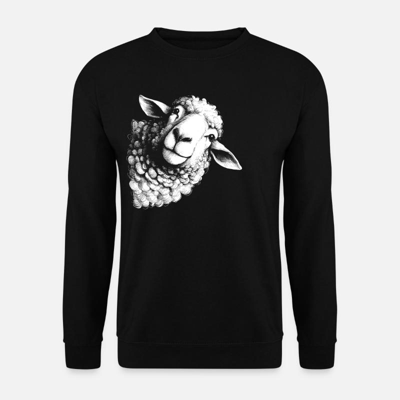 Sheep - Unisex Sweatshirt - black