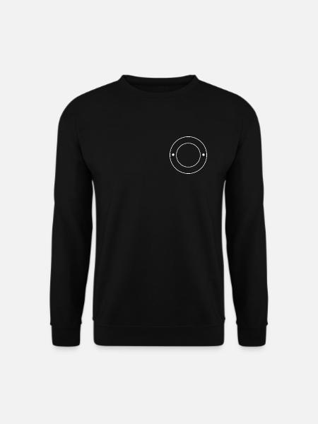 Circle Logo - Circle Symbol - Unisex Sweatshirt - black