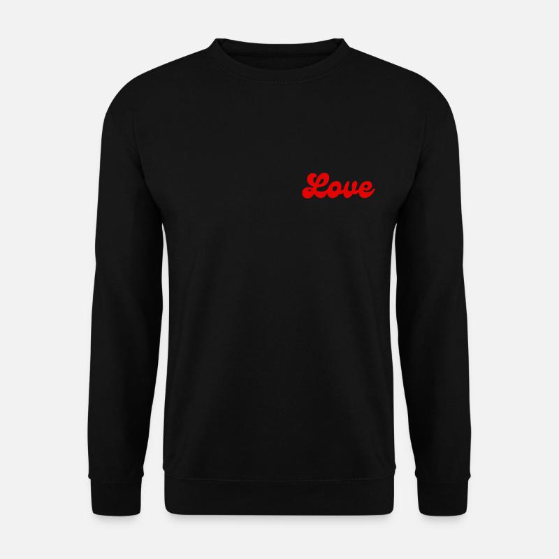Love inside - Unisex Pullover - Schwarz