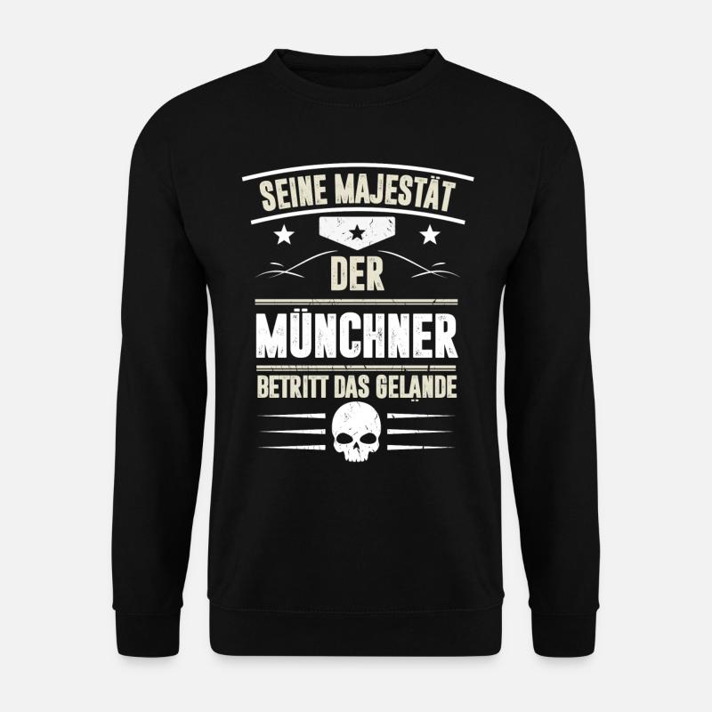 MÜNCHEN - Unisex Pullover - Schwarz
