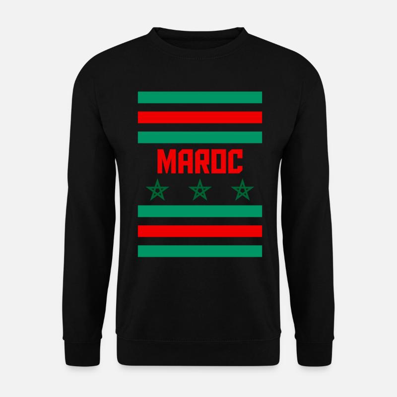 Maroc - Sweat-shirt Unisexe - noir