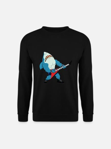 Rock 'n' Roll - Metal - Hard rock - Hai Guitar - Unisex Sweatshirt - black