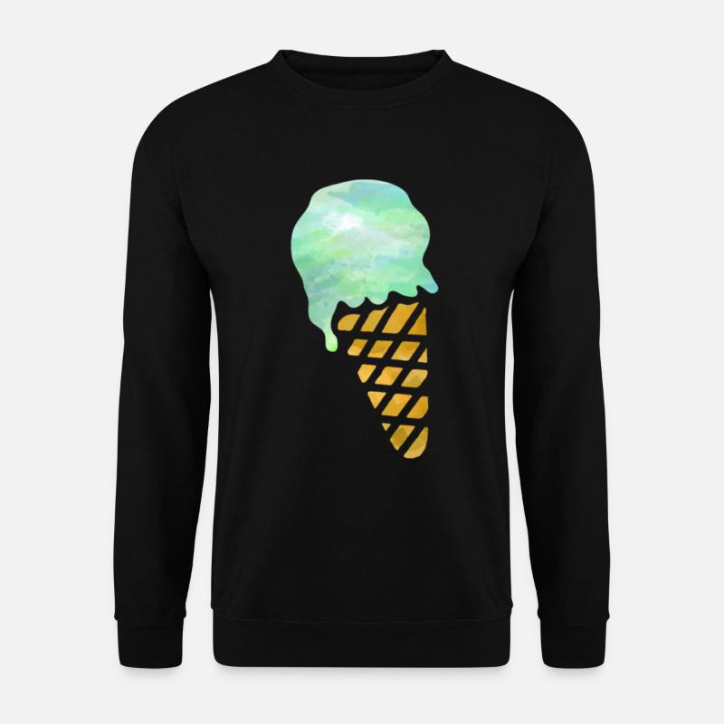 Eiscreme - Unisex Pullover - Schwarz