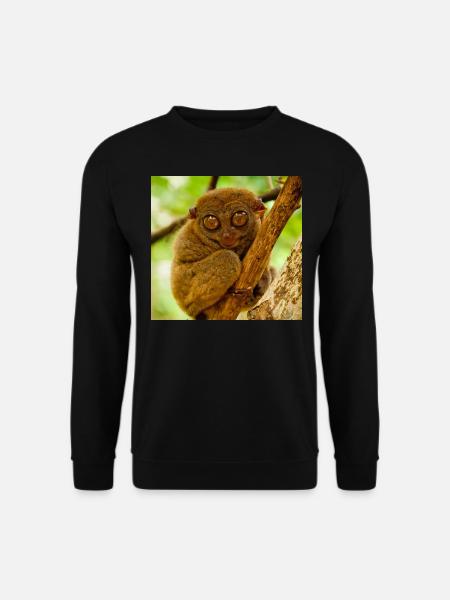 Monkey mask monkey mask - Unisex Sweatshirt - black