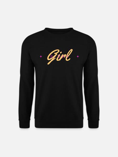 B-Day Girl Happy Birthday Party Girl - Unisex Pullover - Schwarz