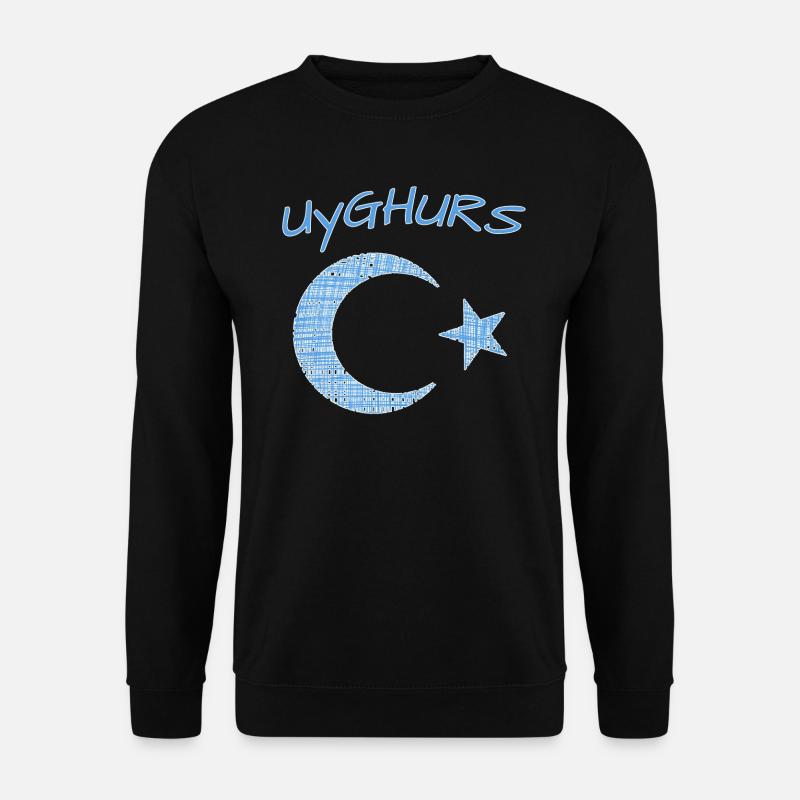 Uyghurs Uiguren - Unisex Pullover - Schwarz