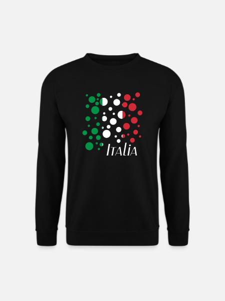 Italia Bubbles - Unisex Pullover - Schwarz