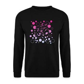 Yoga - Unisex Pullover - Schwarz - Vorne - Alina (178cm) & Michal (187cm)