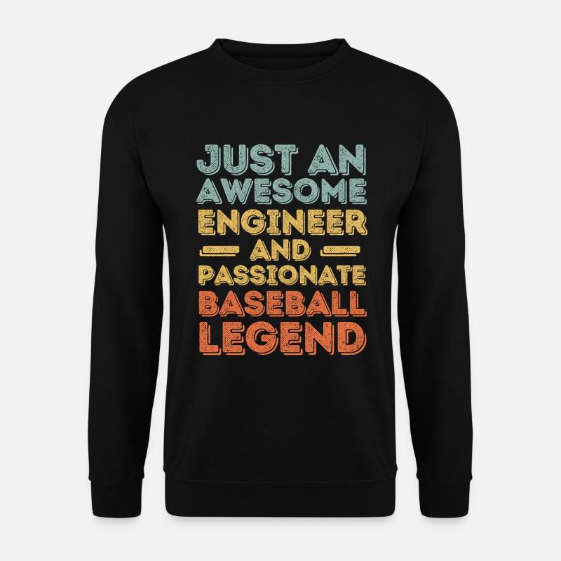 Engineer kendo retro - Unisex Sweatshirt - black