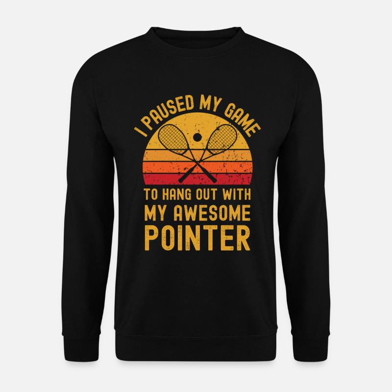 Squash and Pointer - Unisex Sweatshirt - black