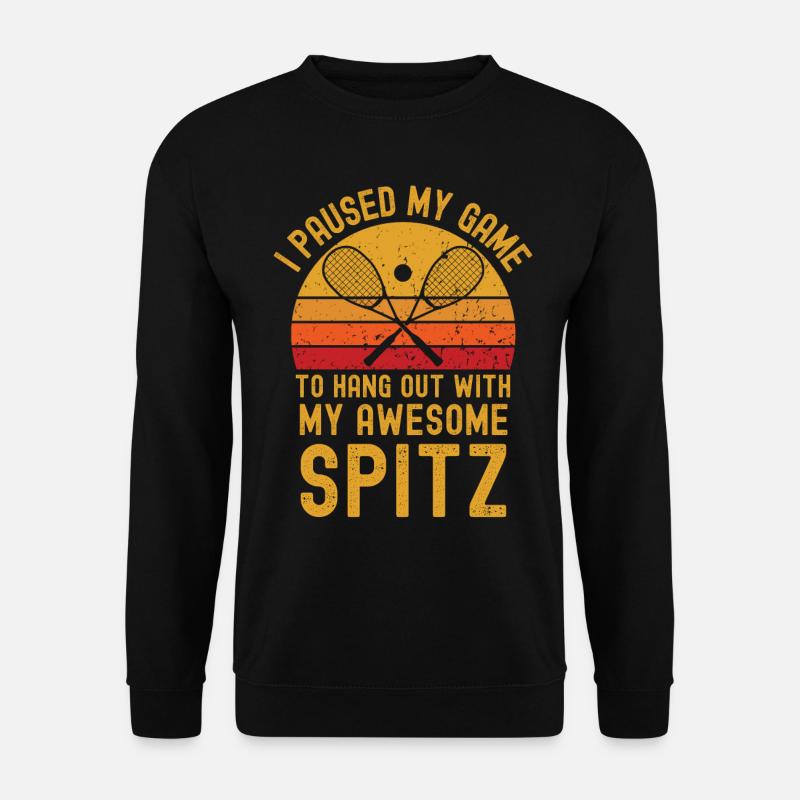 Squash and Spitz - Unisex Sweatshirt - black