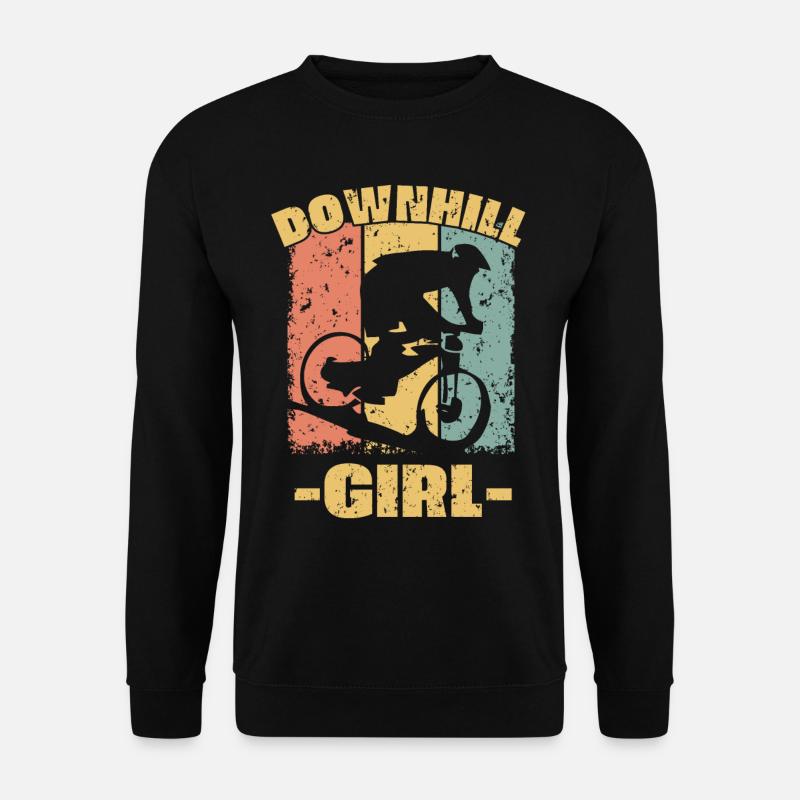 Damen Biking retro - Unisex Pullover - Schwarz